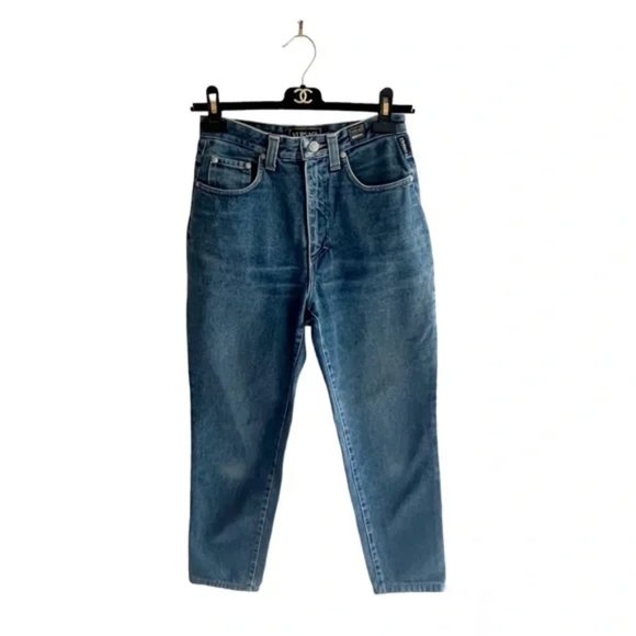 Versace Couture Vintage High Waist Denim Jeans - Picture 1 of 13